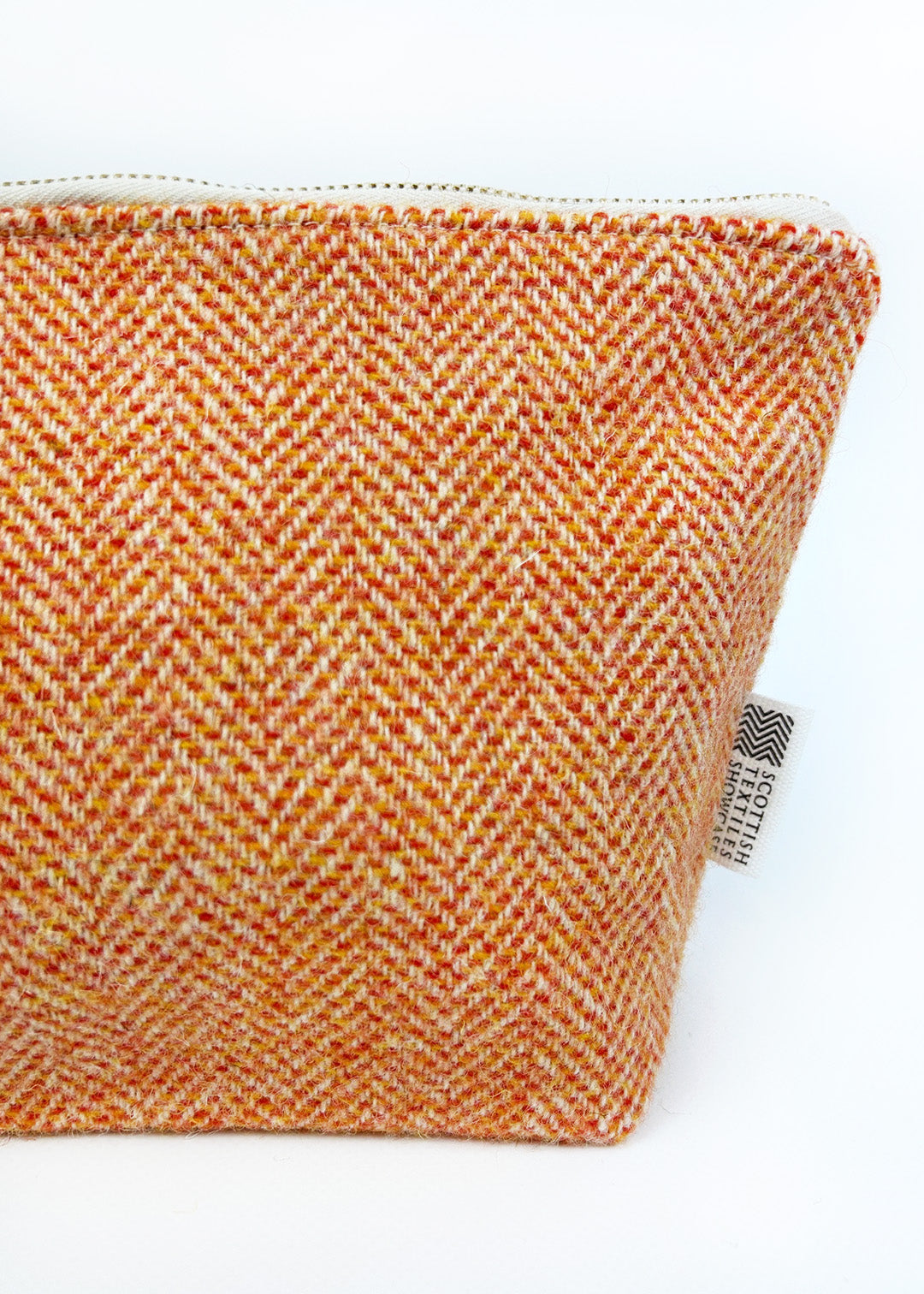 Amber Harris Tweed Zip Bag Medium