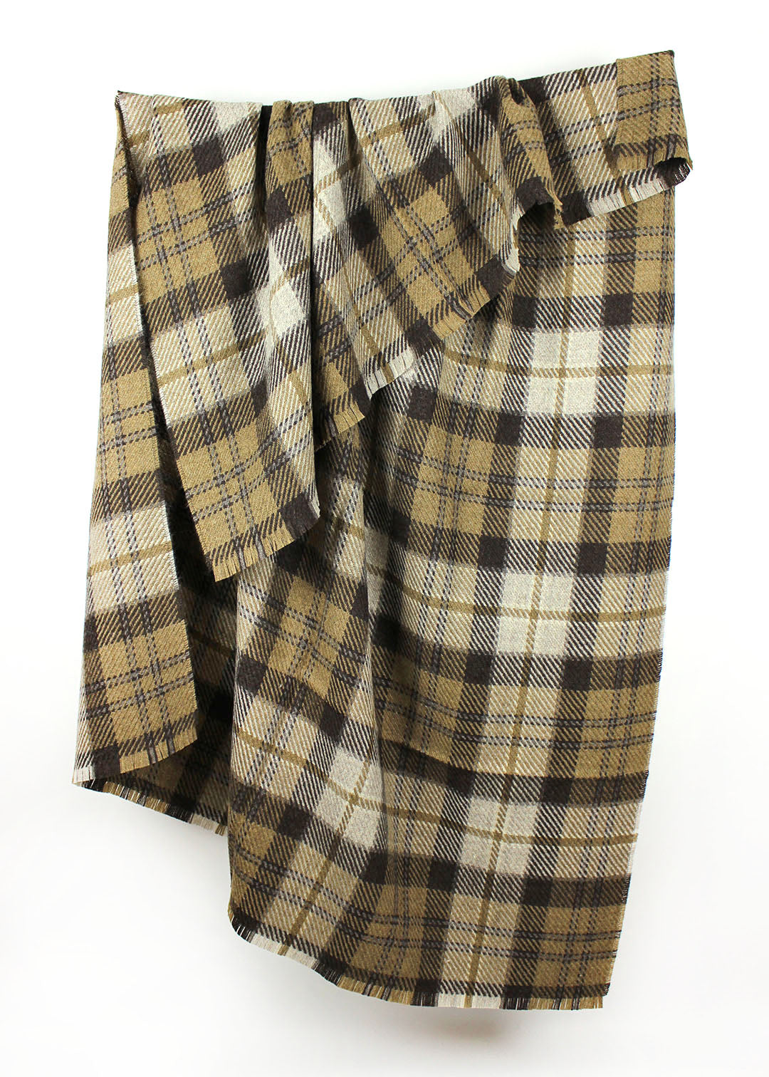 British Wool Blanket Lochaber Olive