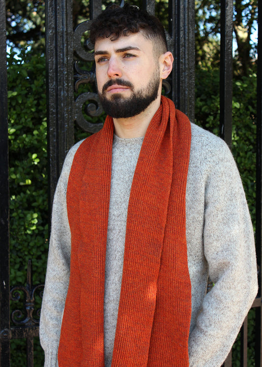 Pure Wool Scarf Amber