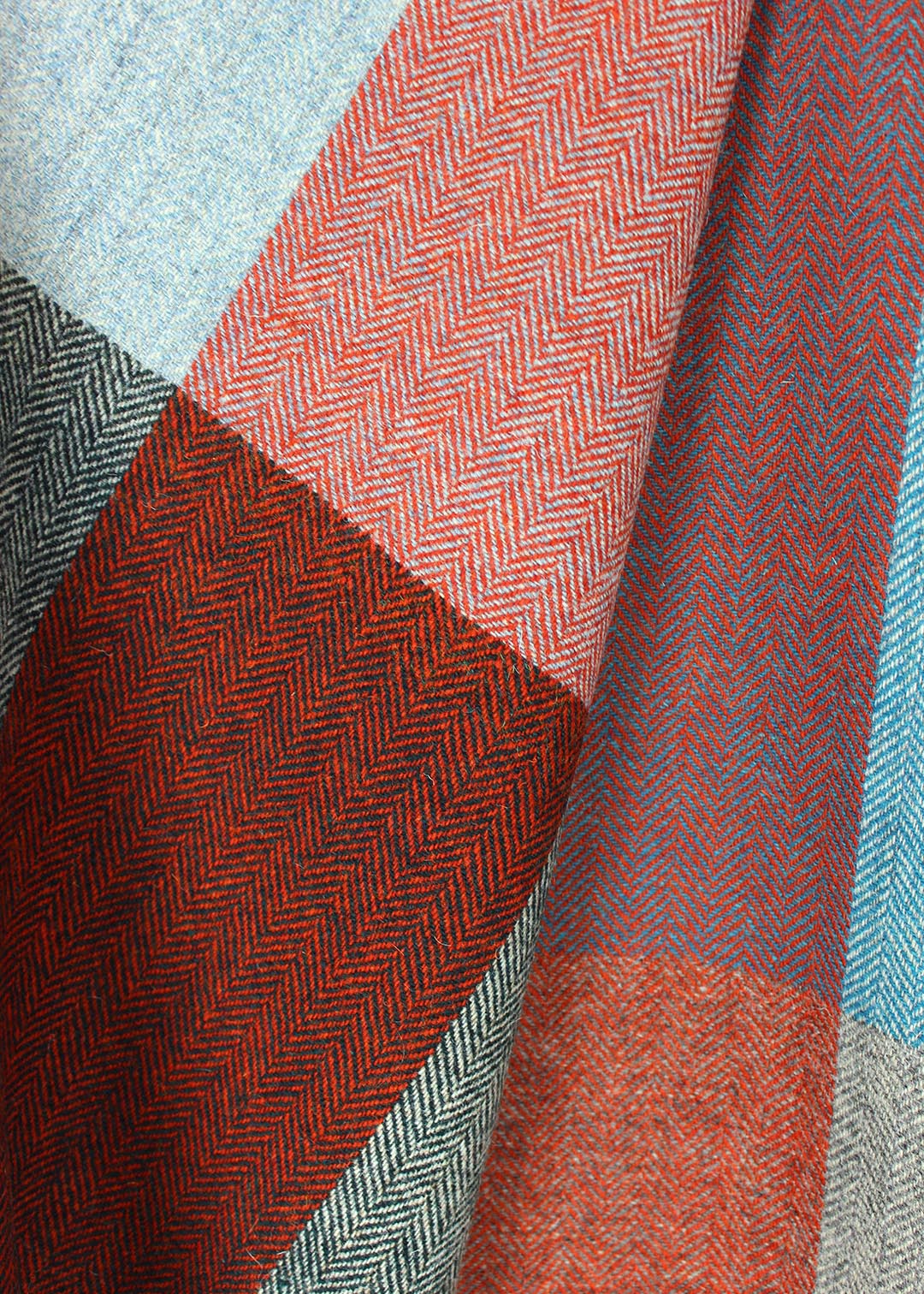 Harris Tweed bed runner. Scottish Textiles Showcase.