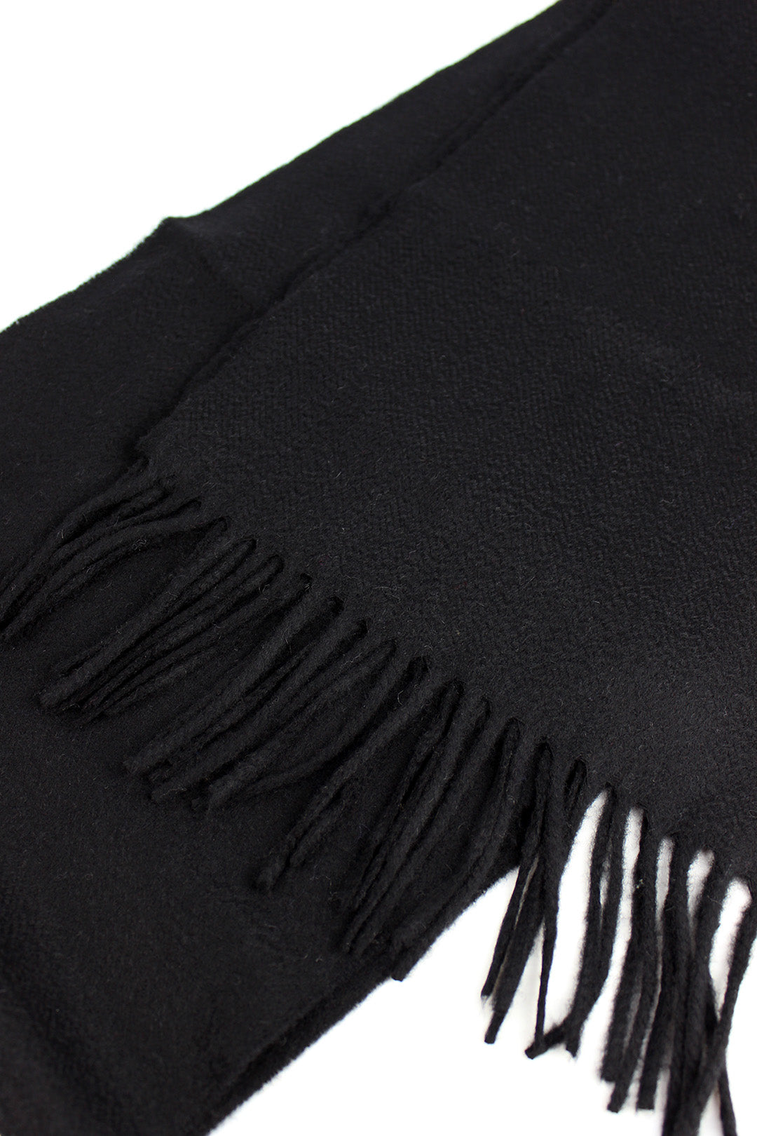 Oban Cashmere Scarf Black