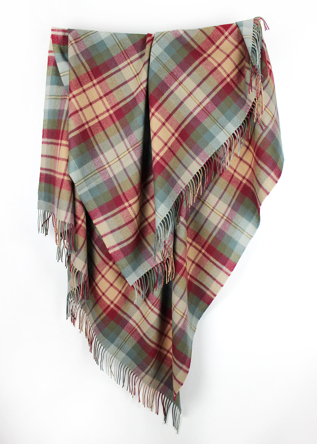 Auld Scotland Tartan Lambswool Blanket