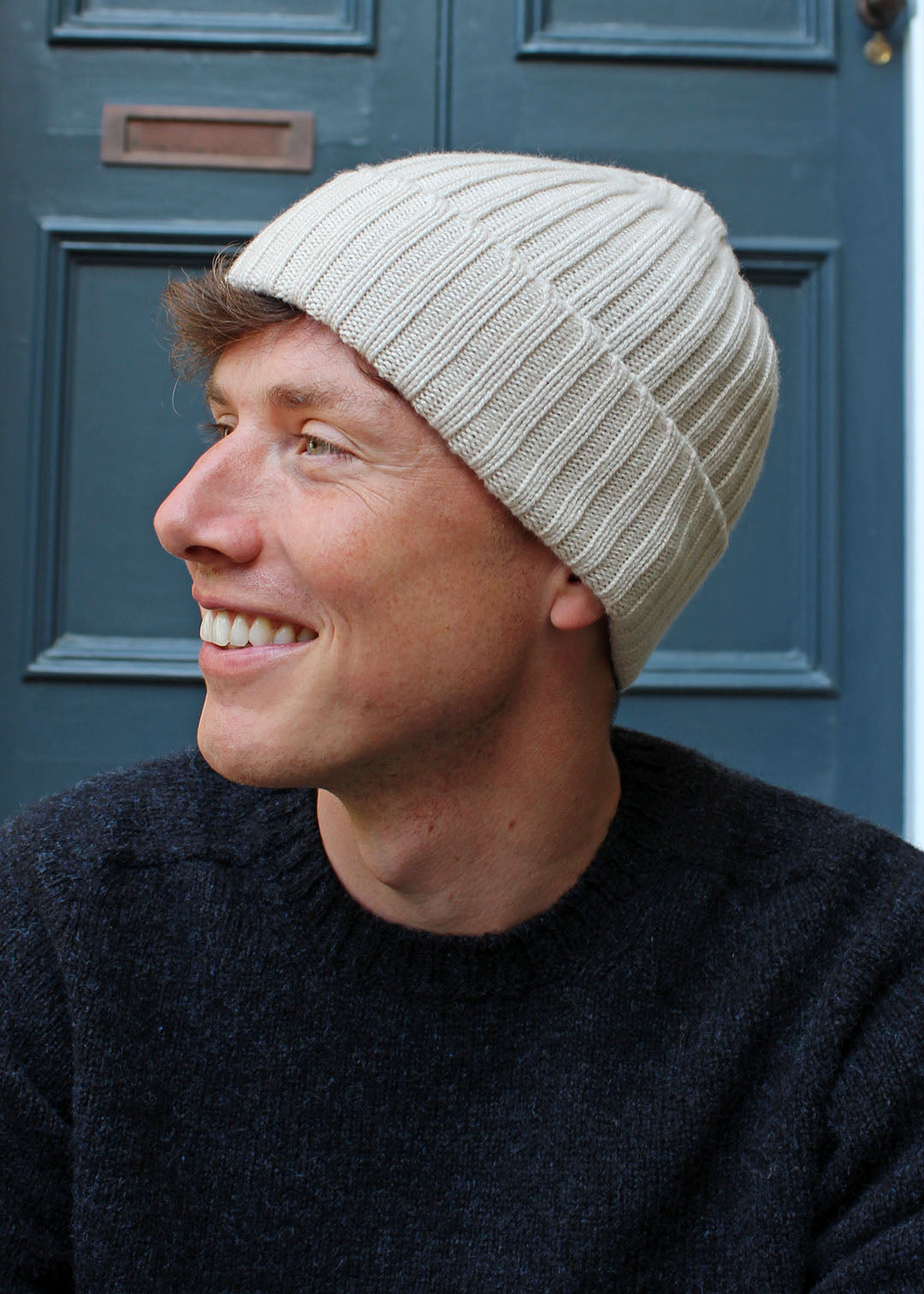 Cairn Cashmere Hat Ivory