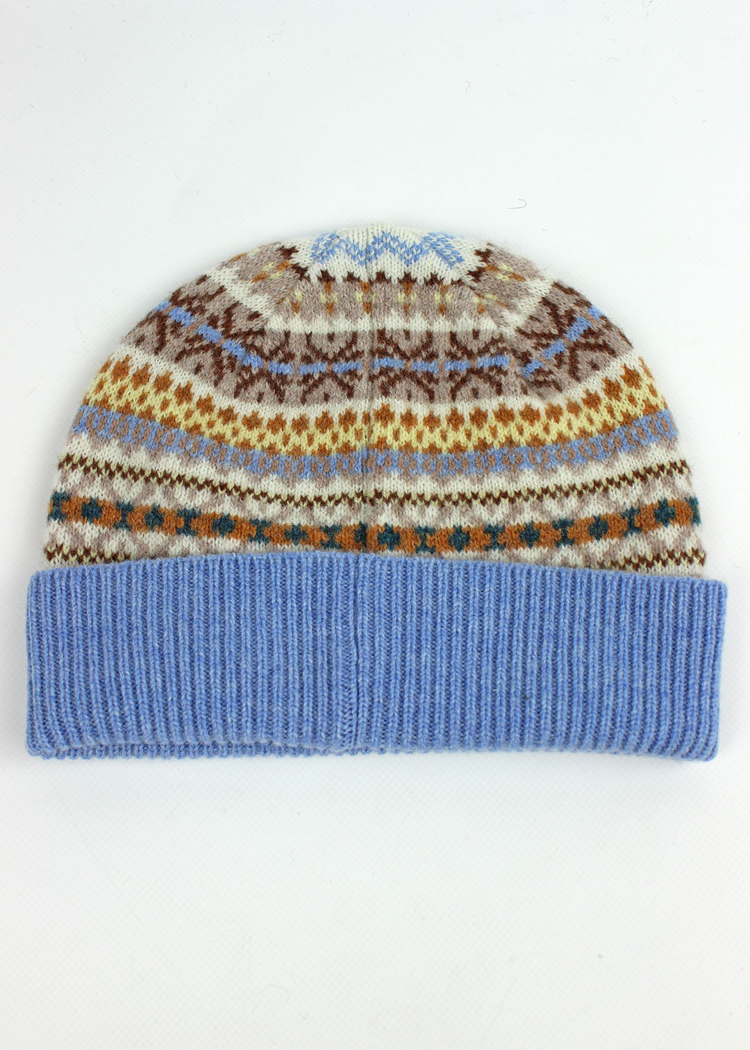 Kerse Fair Isle Hat Sky