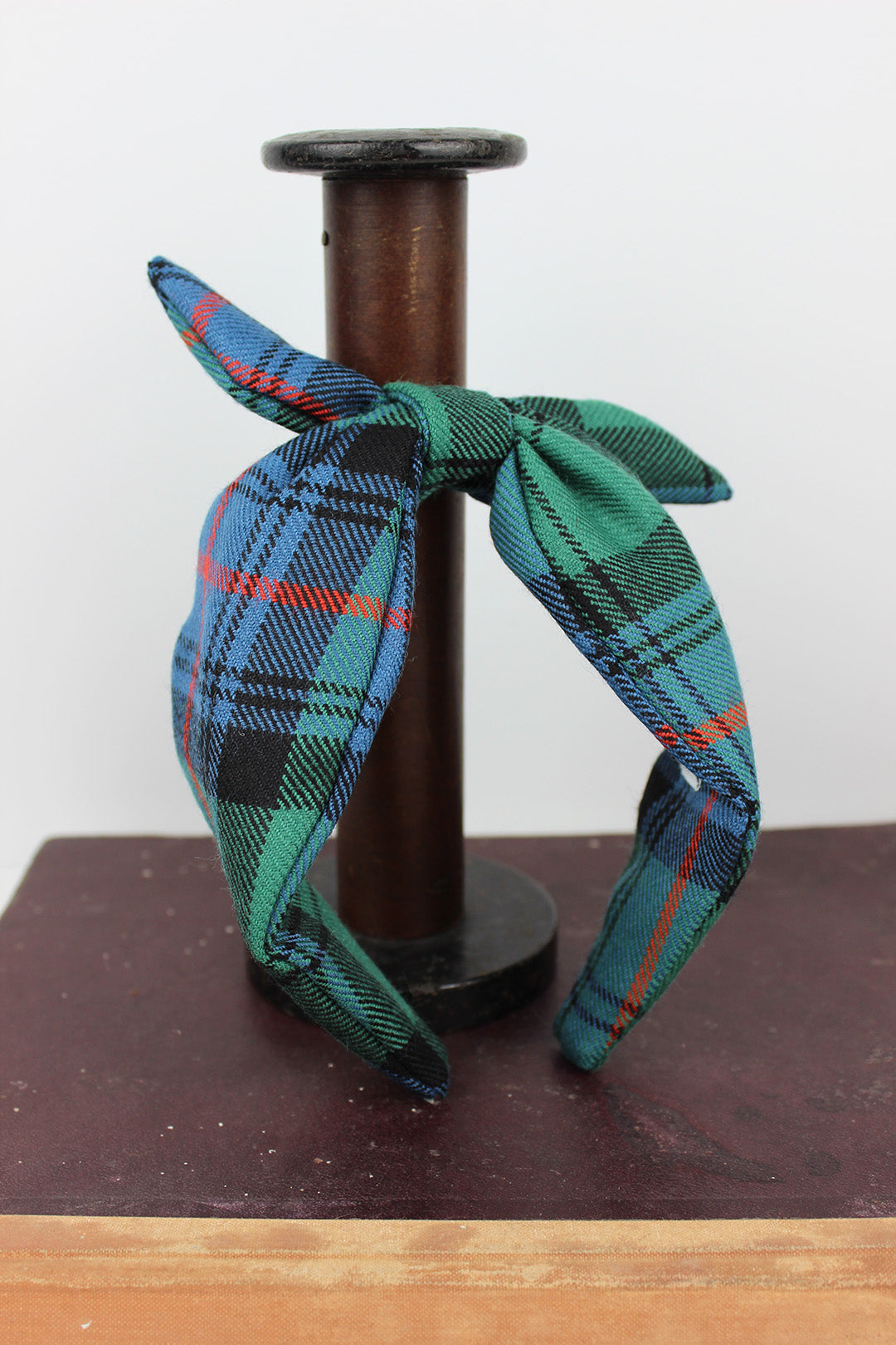 Tartan Bow Headband