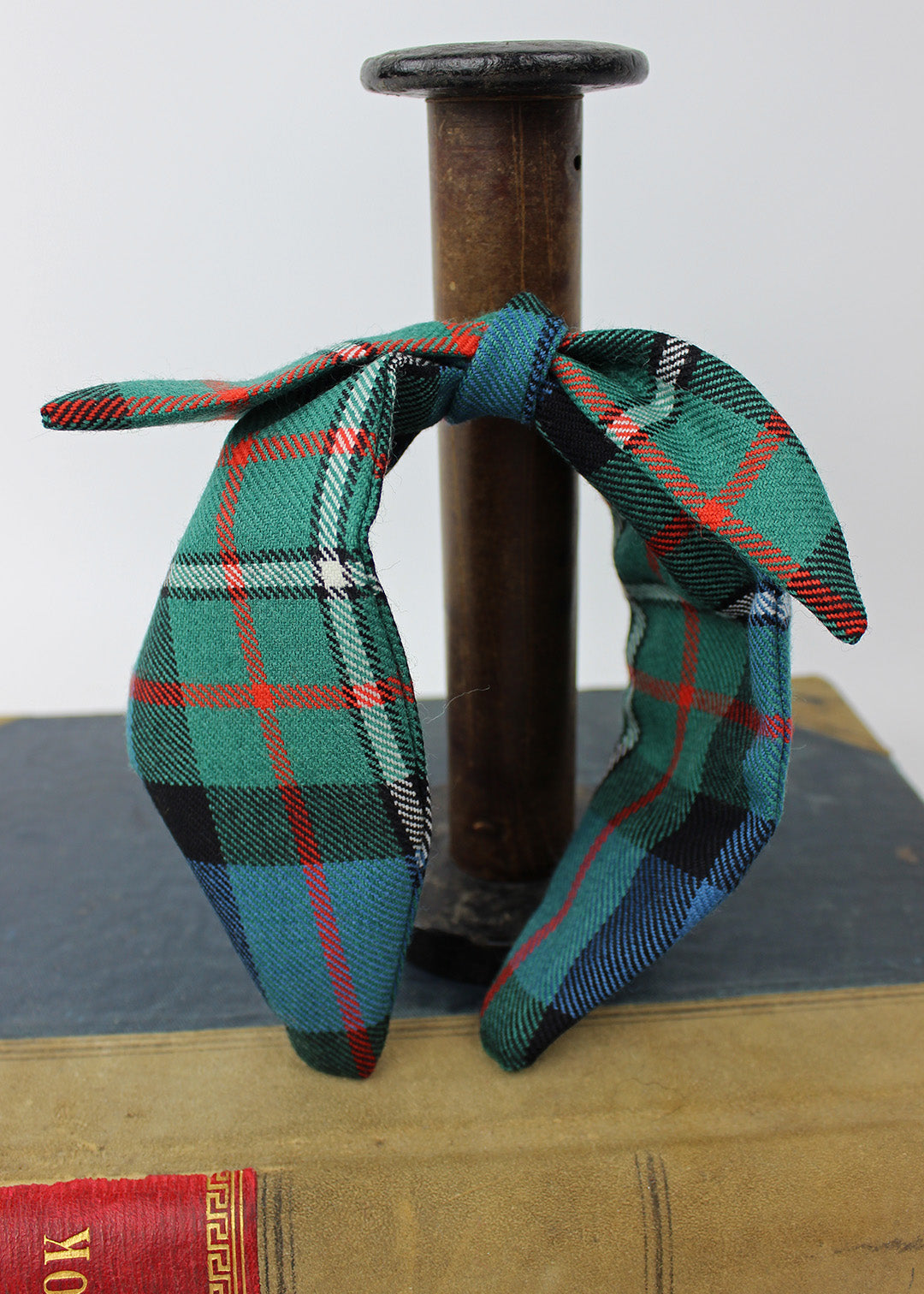 Tartan Bow Headband