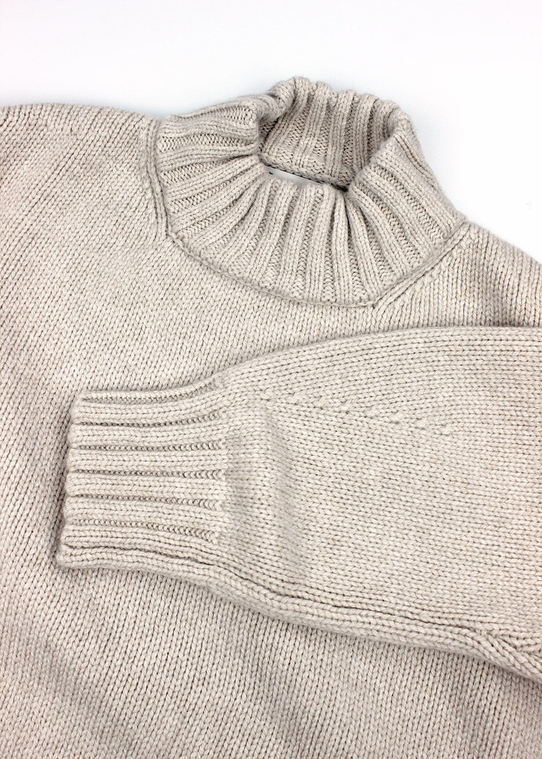 Lochleven Lambswool Jumper Swansdown