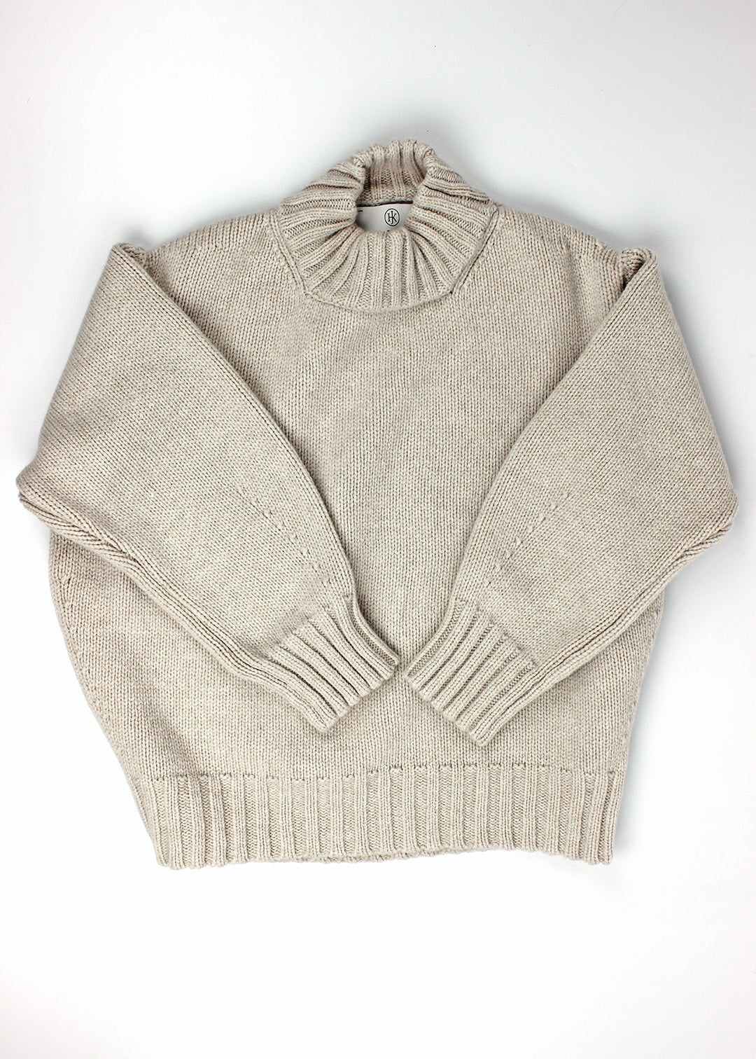 Lochleven Lambswool Jumper Swansdown