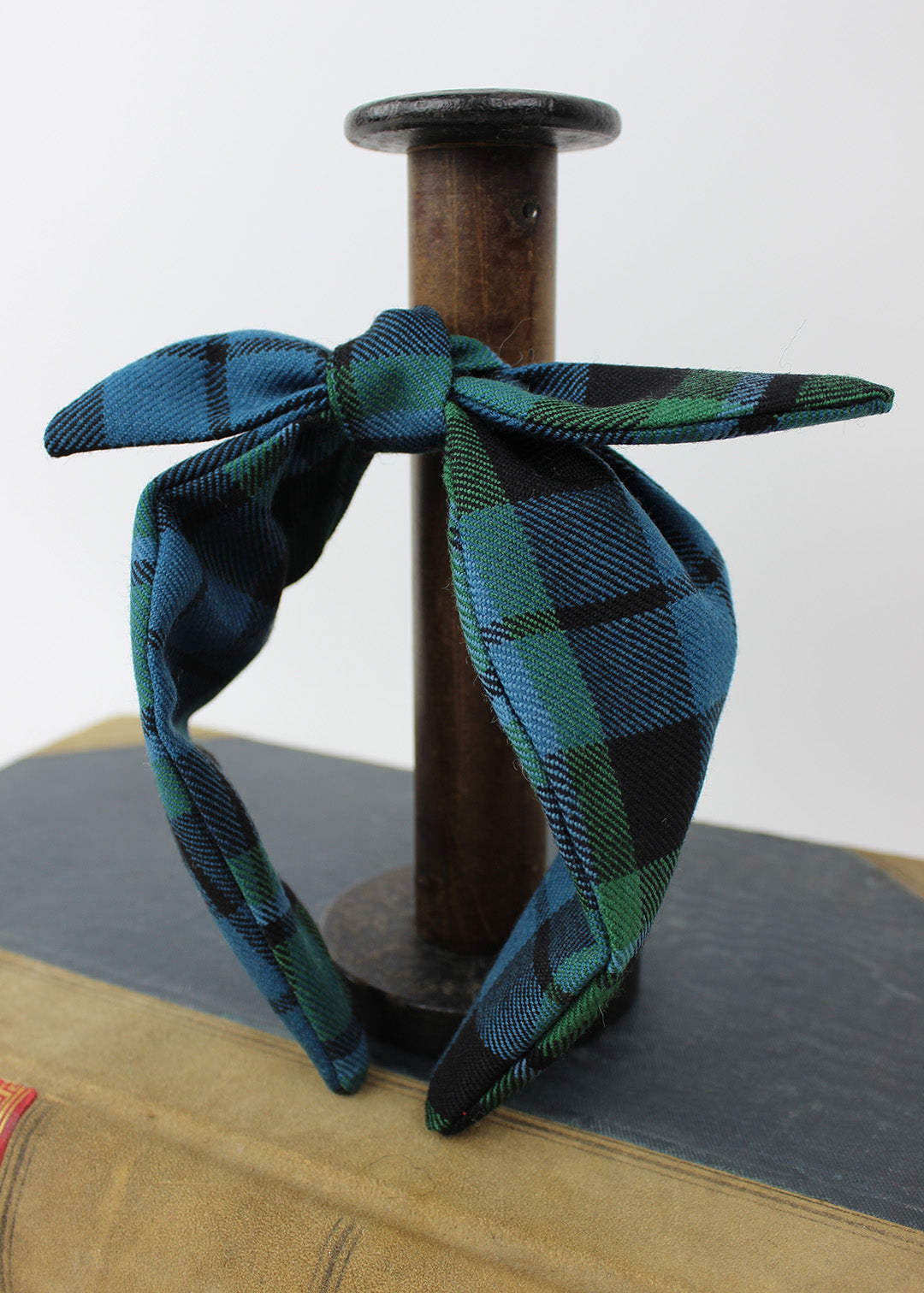Tartan Bow Headband