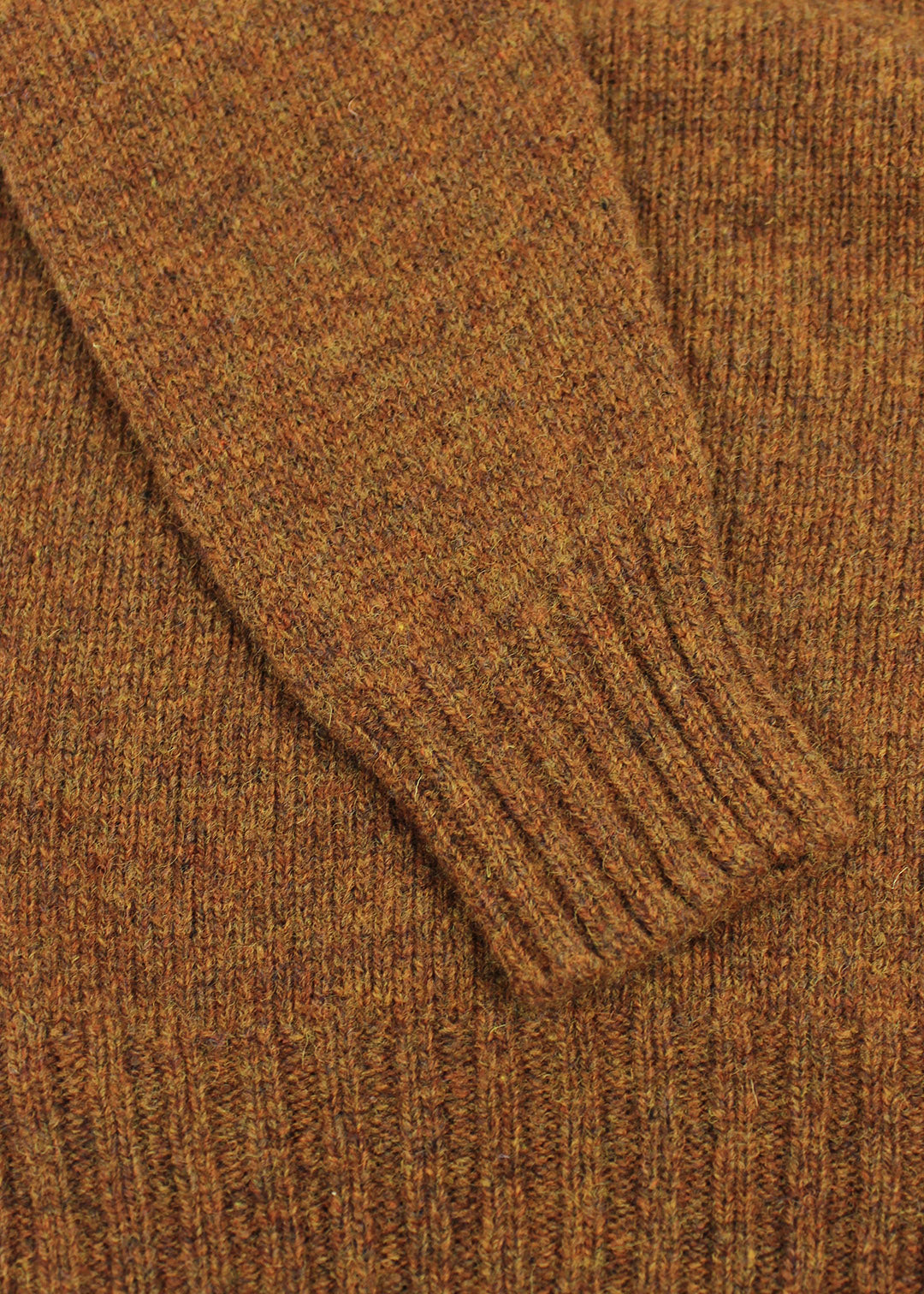 Shetland Jumper Burnt Umber