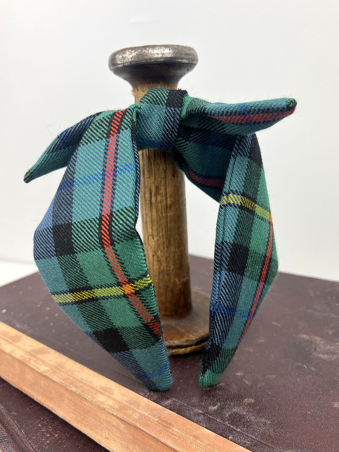 Tartan Bow Headband