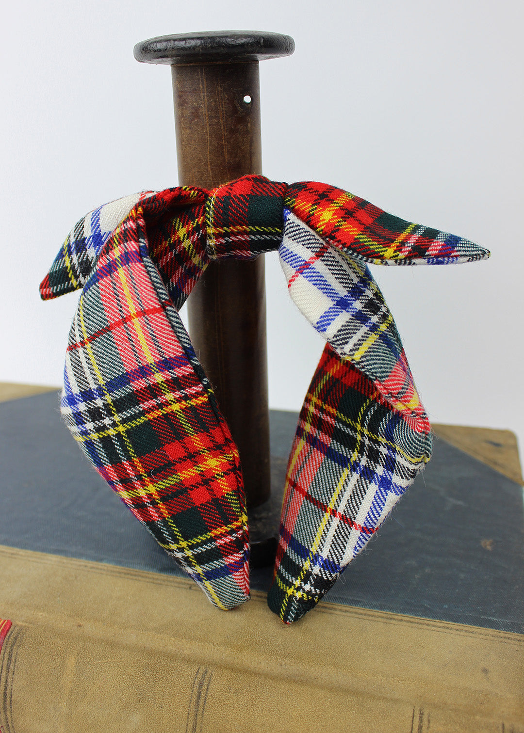 Tartan Bow Headband