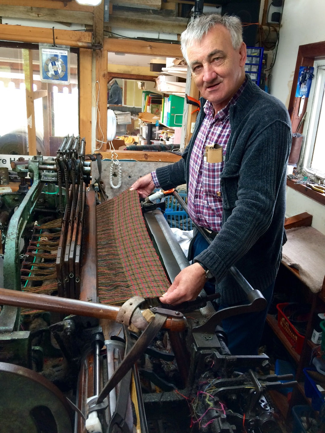 Harris Tweed Scarf Dun Mor