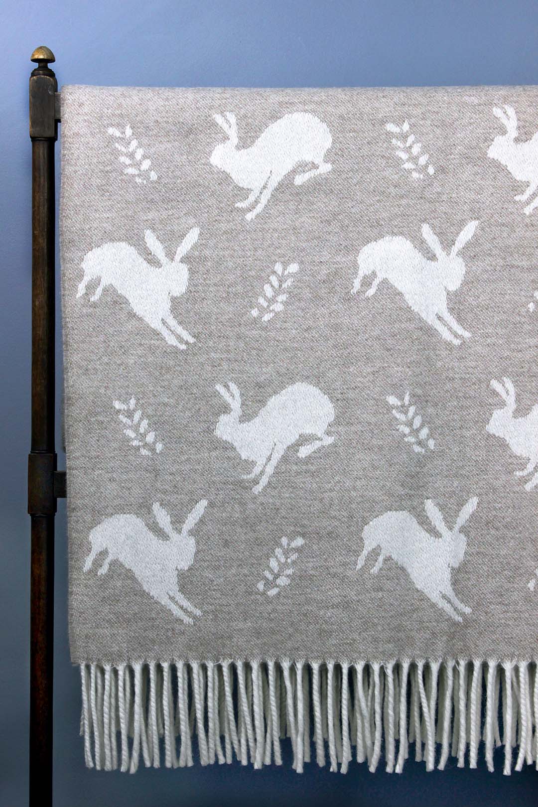 Mountain Hare Throw Fawn