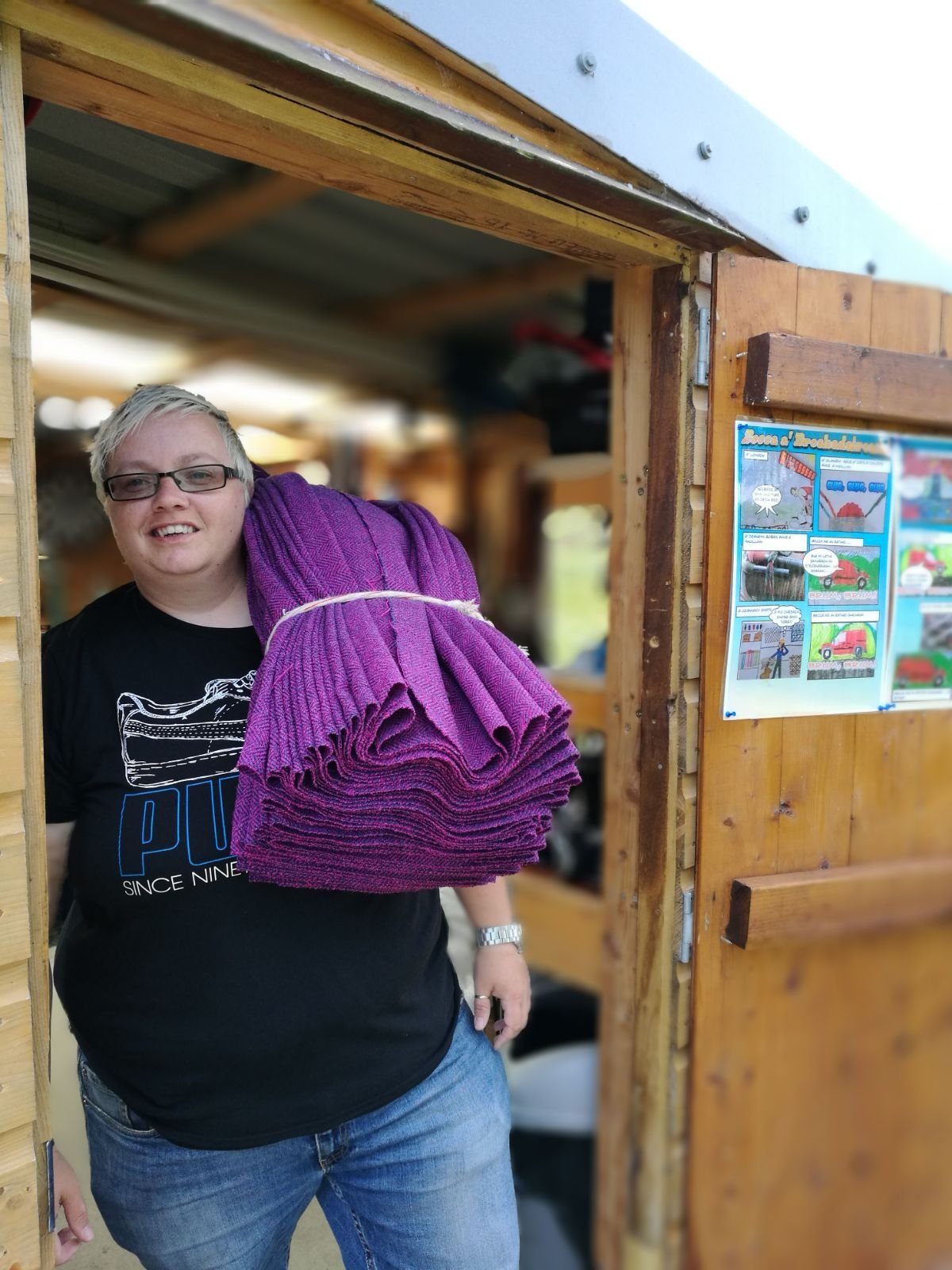 Meet the Maker - Rebecca Hutton Harris Tweed Weaver