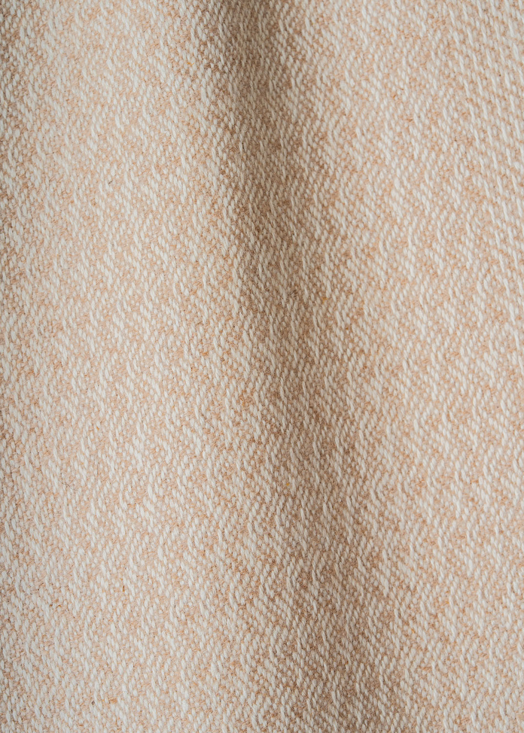 Alpaca scarf in caramel rippling barley.