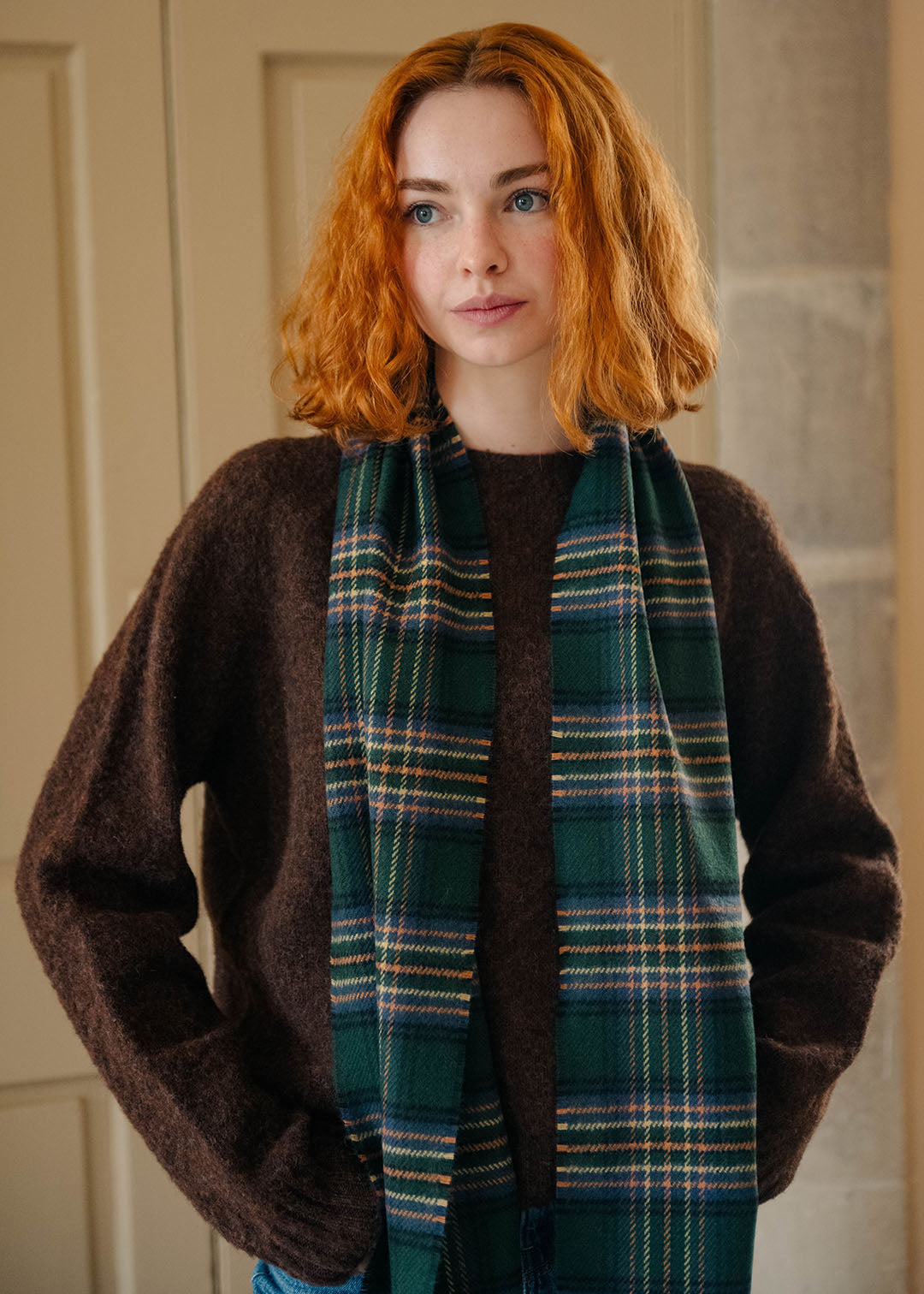 Amber Riverbank Scarf