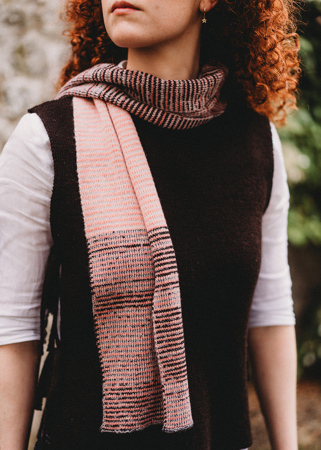 Ayr Cashmere Scarf Pink