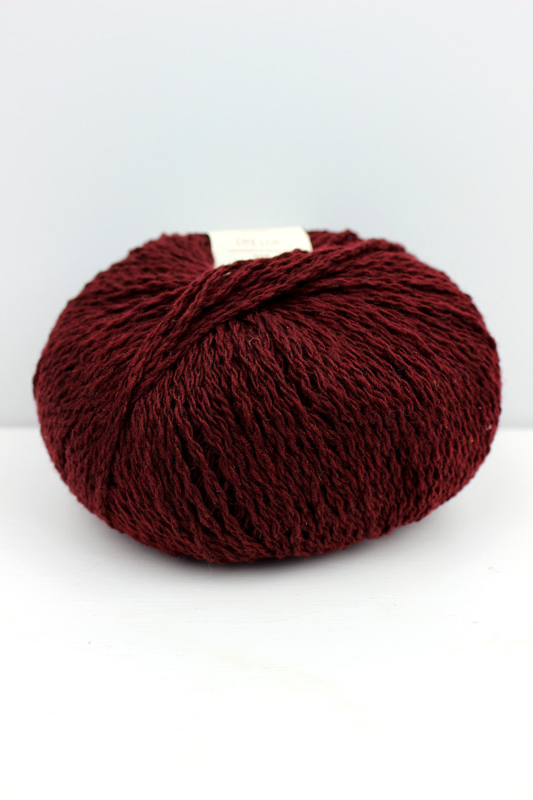 Di Gilpin yarn in colour Dulse. Scottish Textiles Showcase