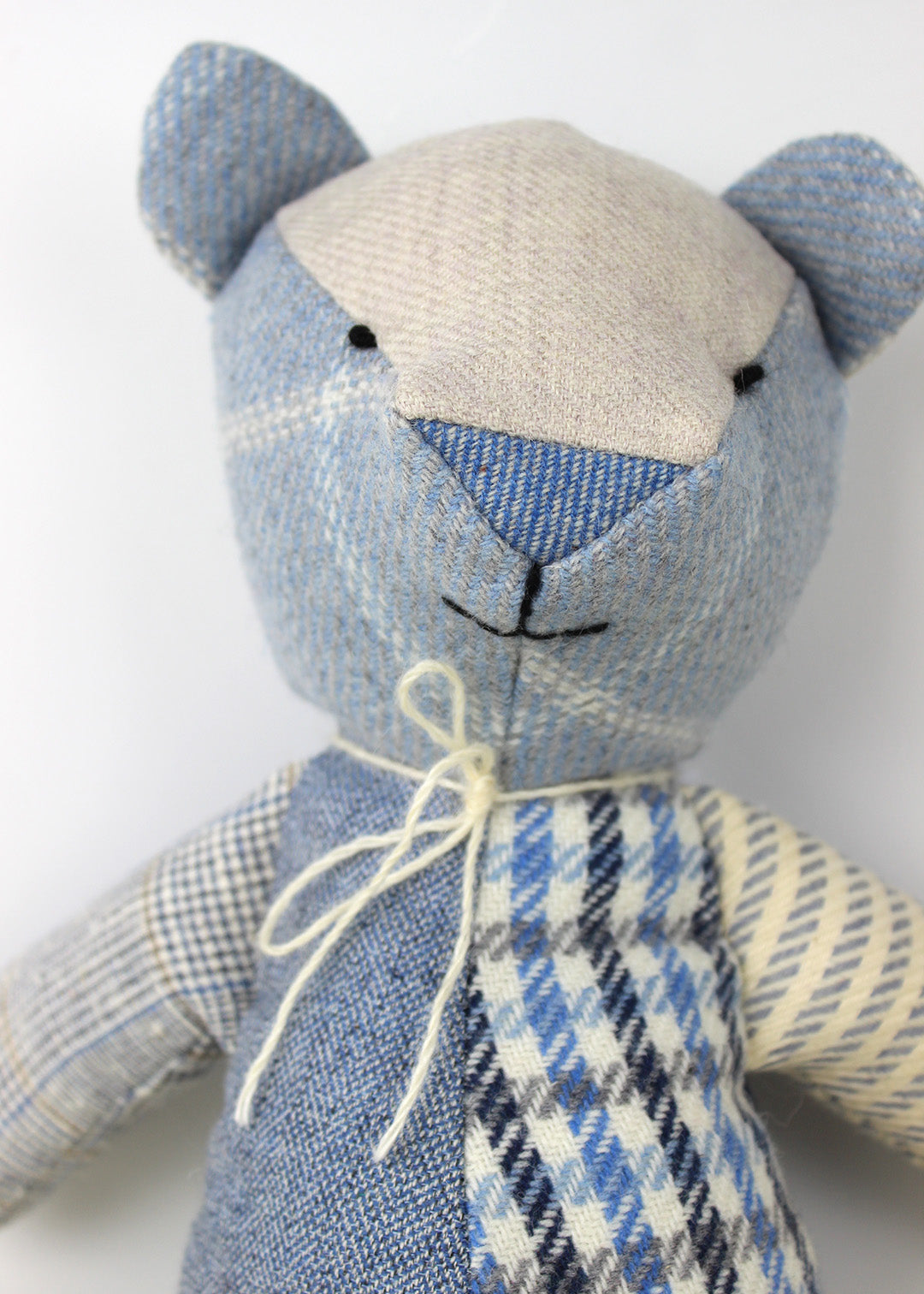 Big Tweed Bear Blue