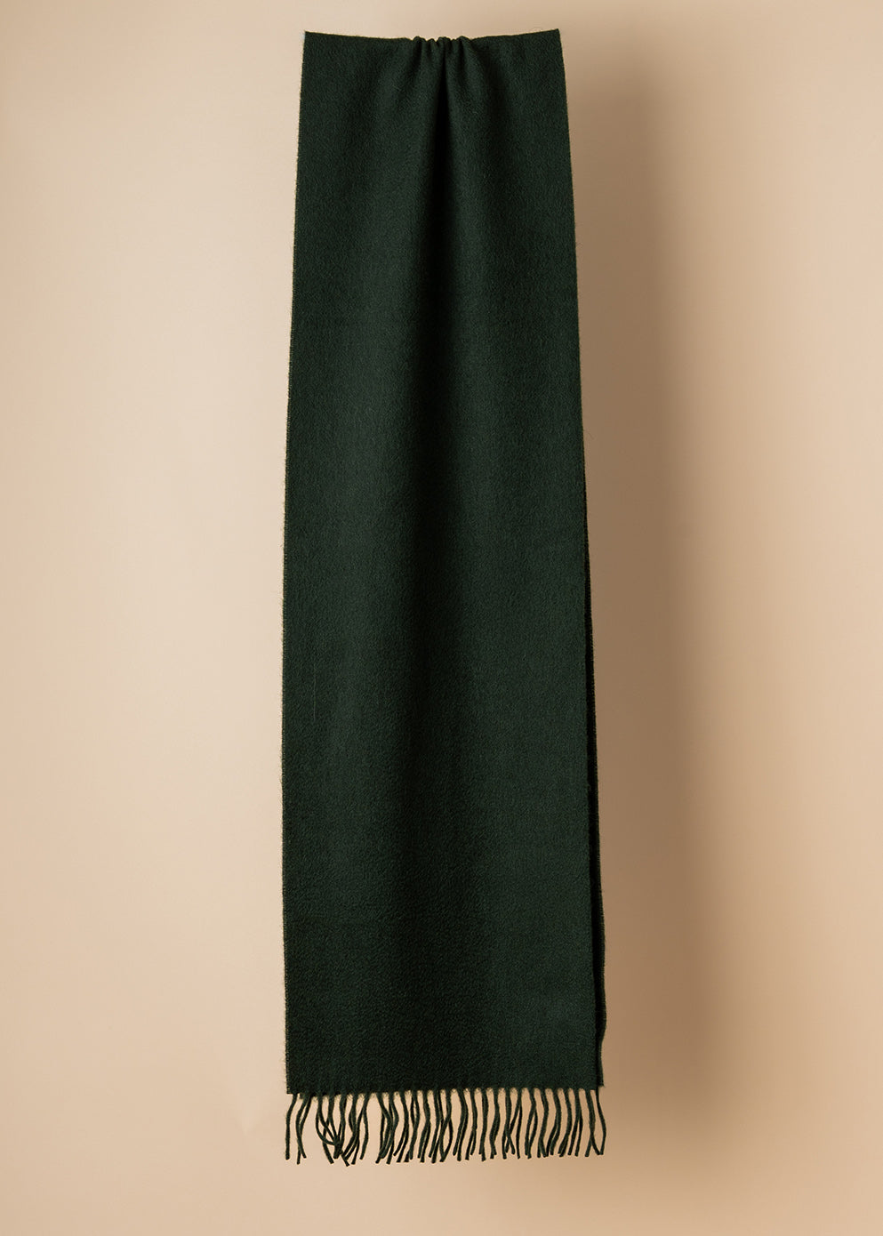 Bottle Green Cashmere Scarf