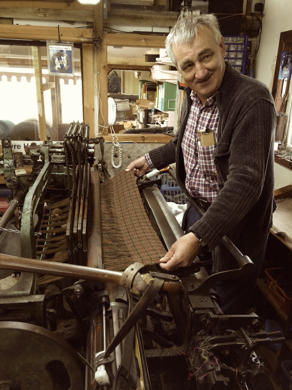Donald John Mackay, Harris Tweed Weaver
