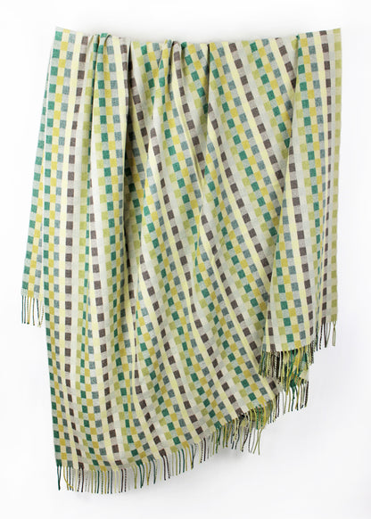 Citrus Wool Cotton Throw