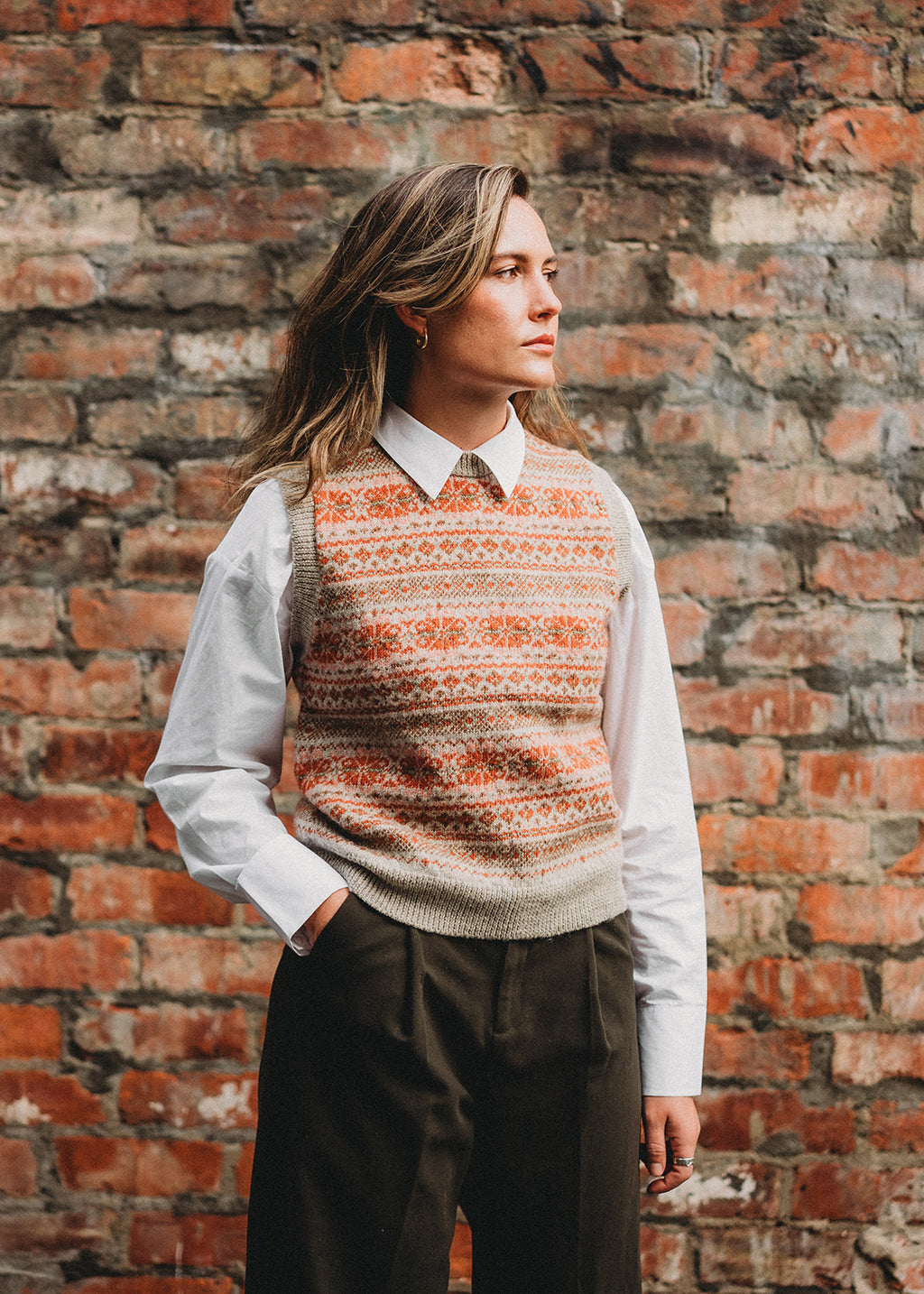 Fair Isle Vest Machair