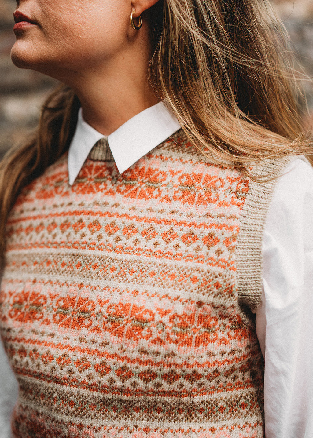 Fair Isle Vest Machair
