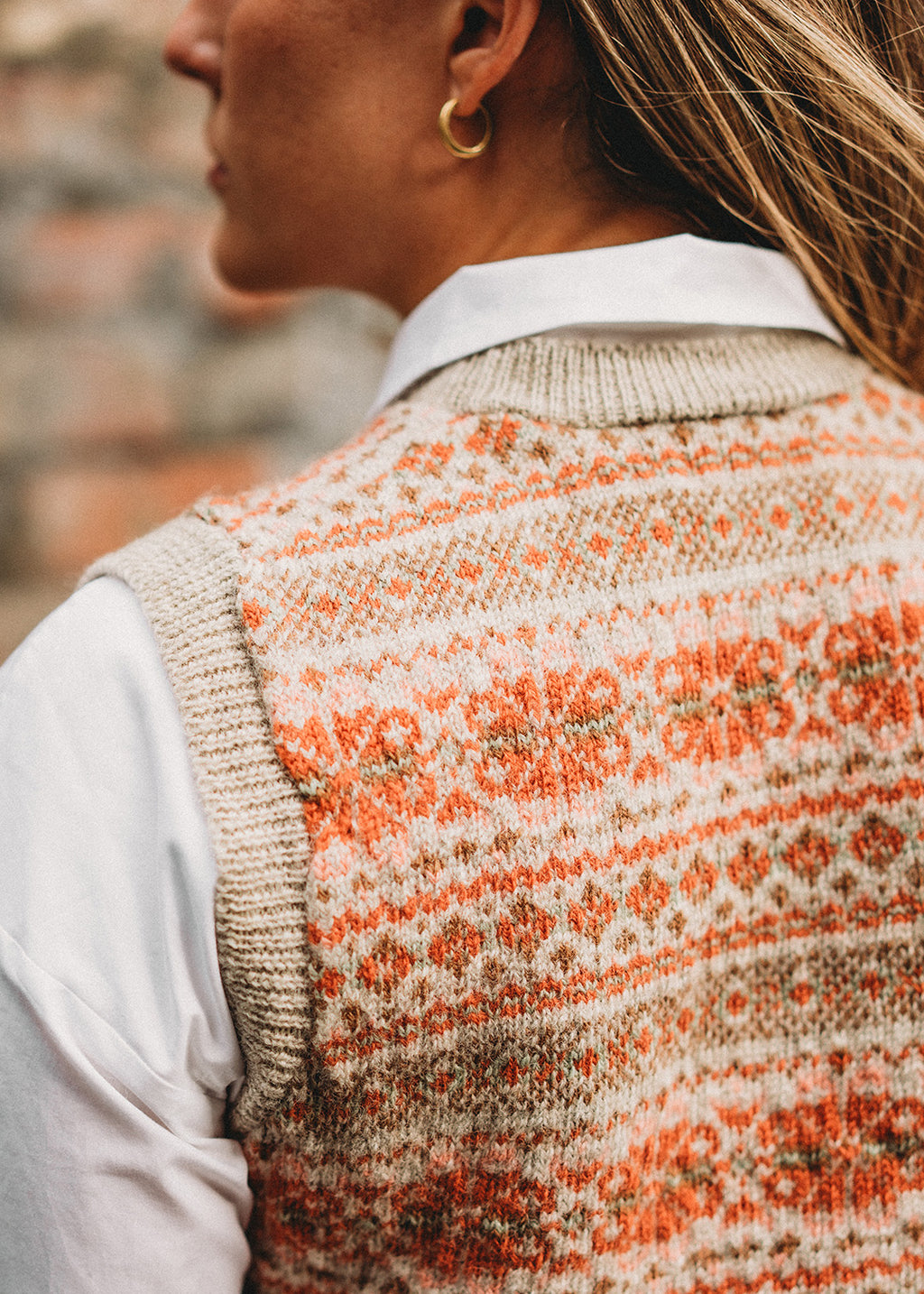 Fair Isle Vest Machair