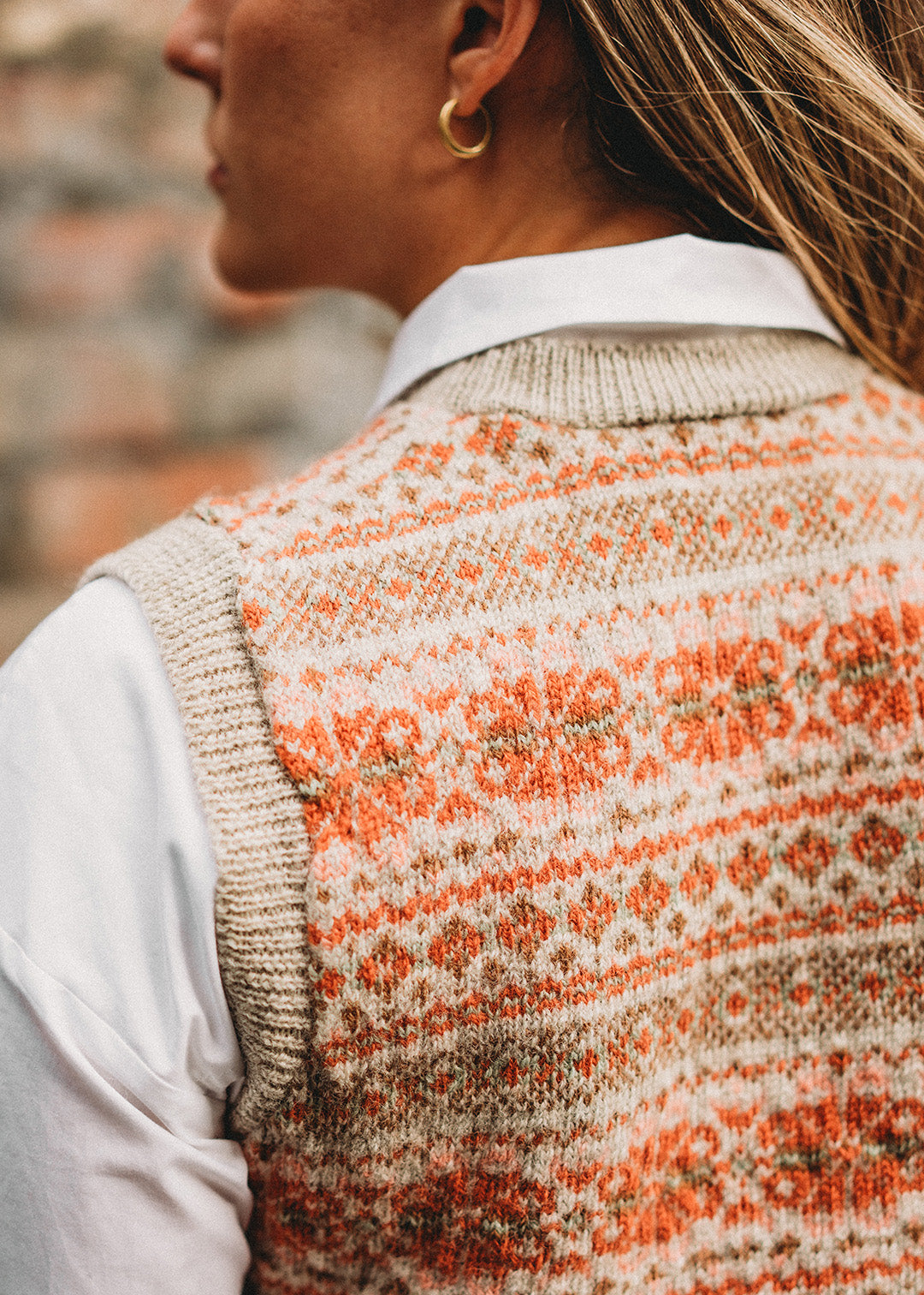 Fair Isle Vest Machair