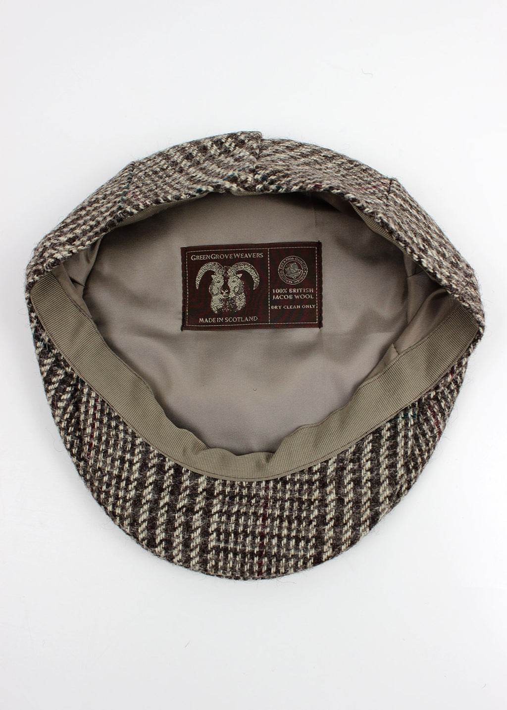 Jacob Tweed Flat Cap Check