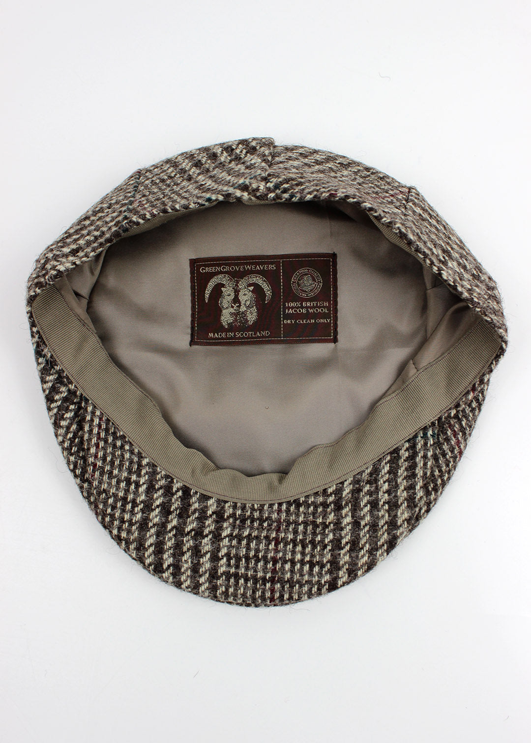 Jacob Tweed Flat Cap Check