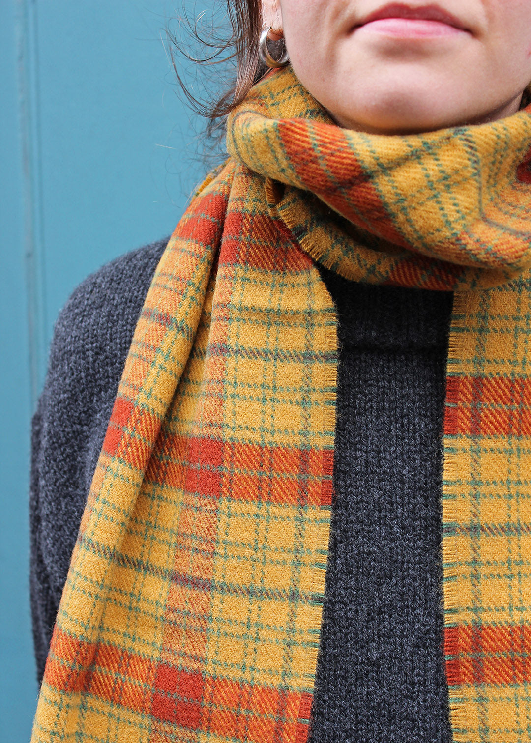 Glen Affric Heritage Tartan Scarf – Scottish Textiles Showcase