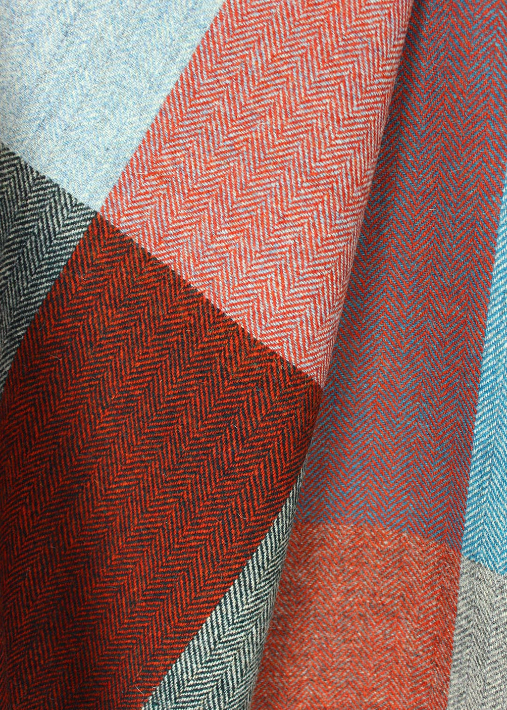 Harris Tweed bed runner. Scottish Textiles Showcase.