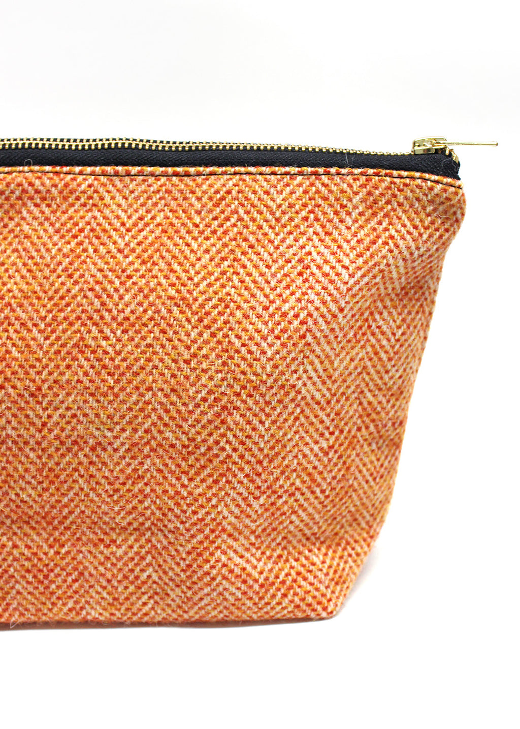 Amber Harris Tweed Zip Bag Large