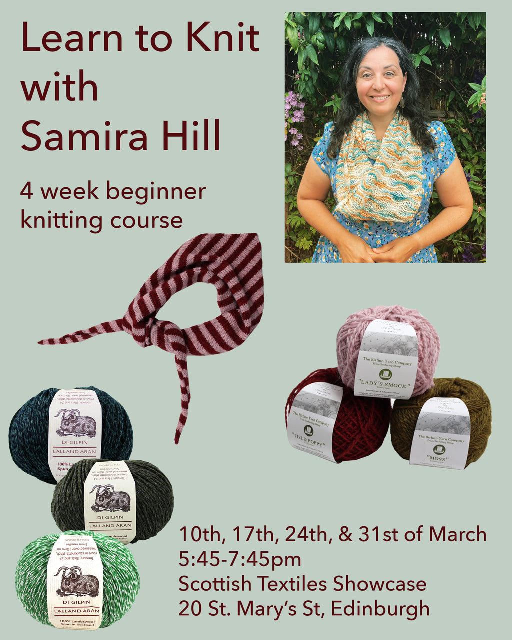 Beginner Knitting Classes