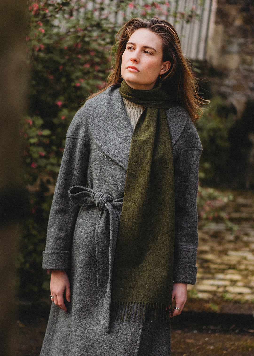 Loden Green Scarf