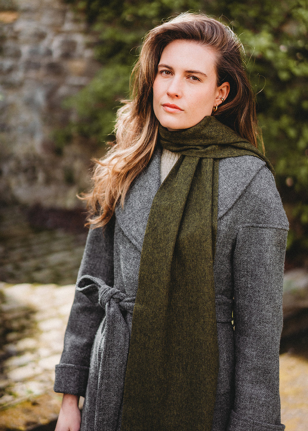 Loden Green Scarf