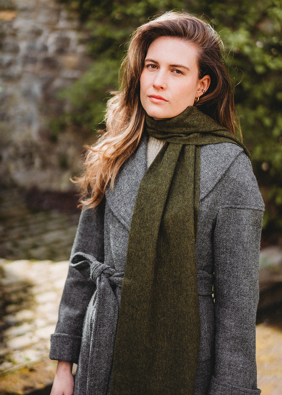 Loden Green Scarf