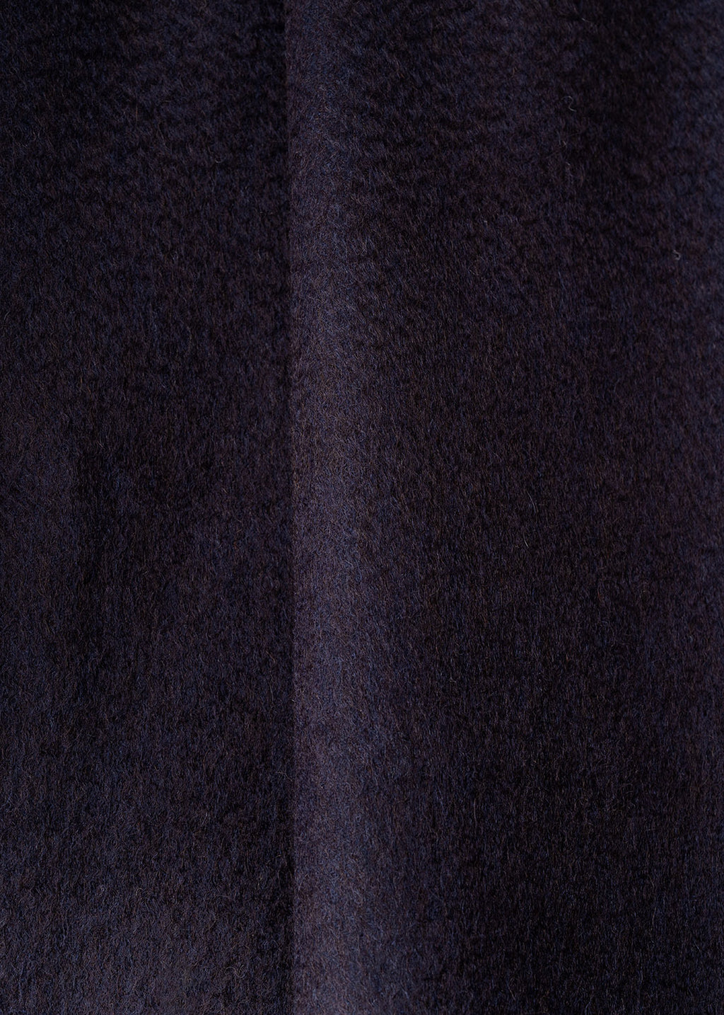 Deep aubergine purple cashmere throw.