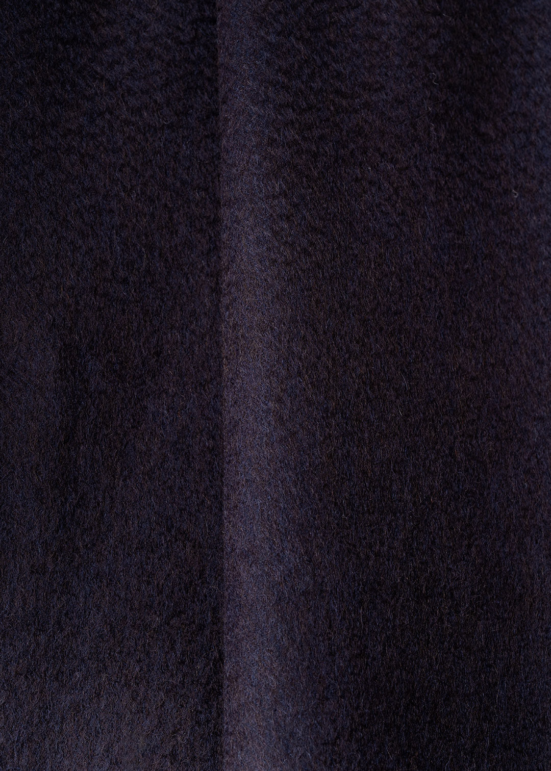 Deep aubergine purple cashmere throw.