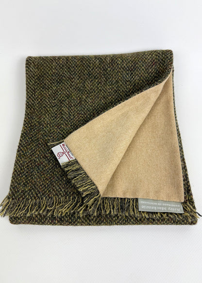 Harris Tweed Neck Warmer Greenfinch