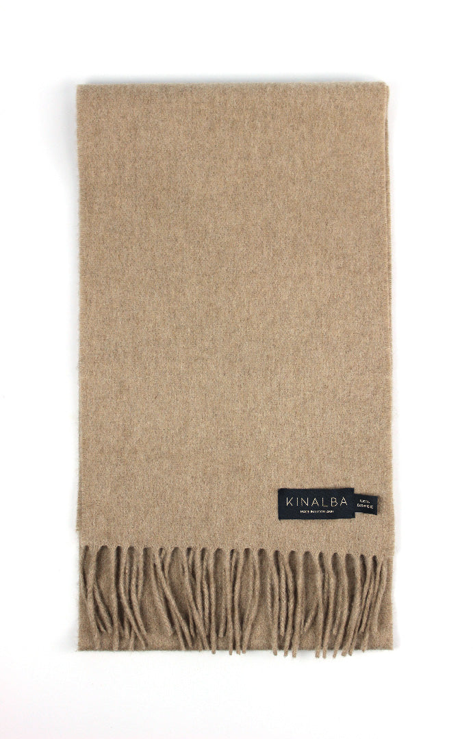 Fawn scarf 100% cashmere. Scottish Textiles Showcase