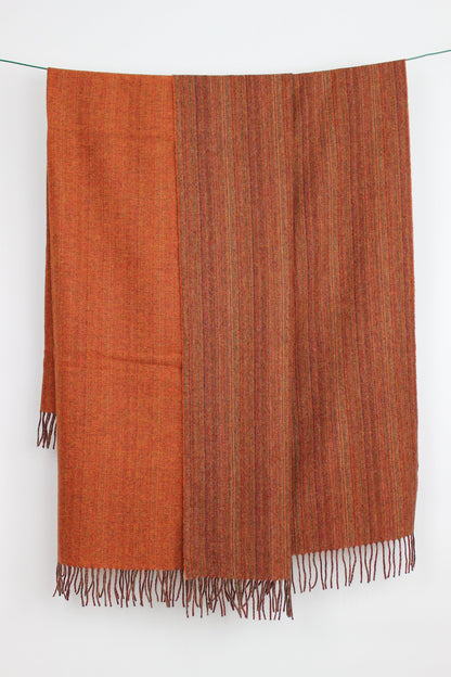 Langholm Throw Rust