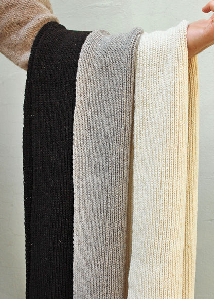 Shepherd's Scarf Natural White
