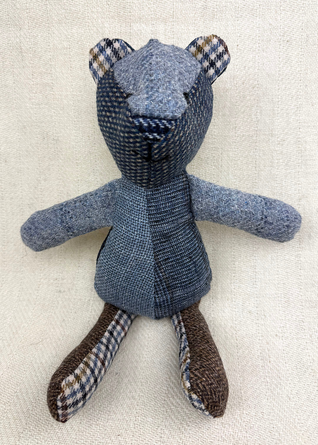 Little Tweed Bear Blue