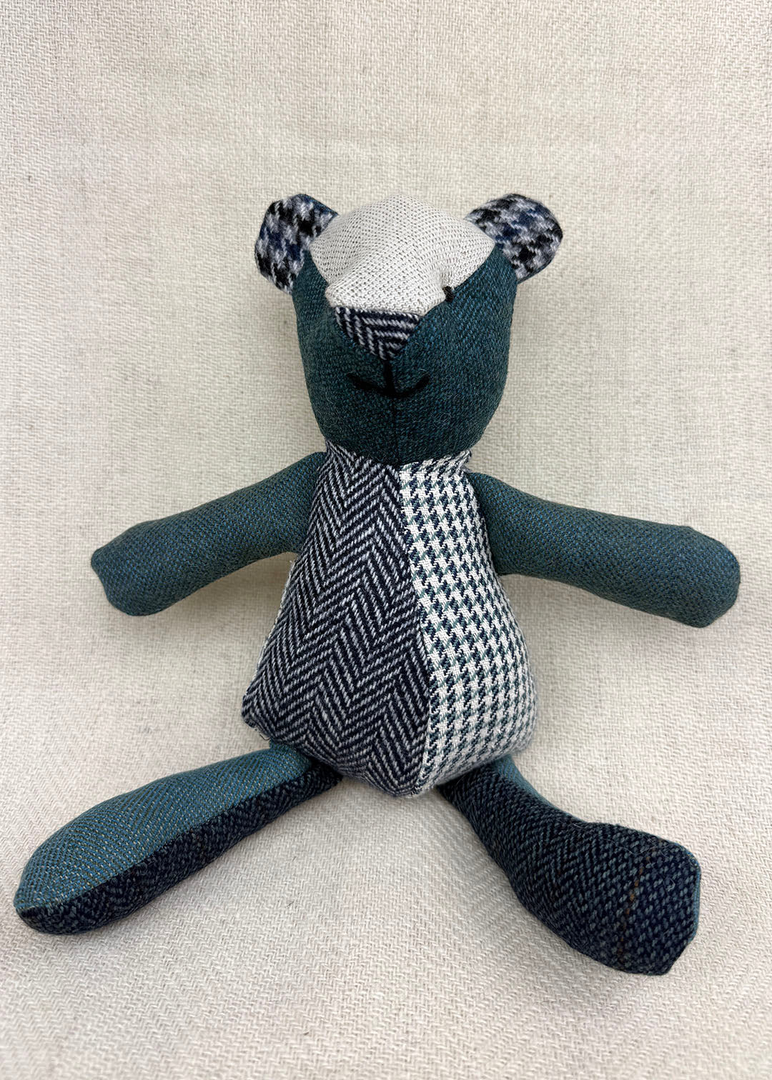 Little Tweed Bear Blue