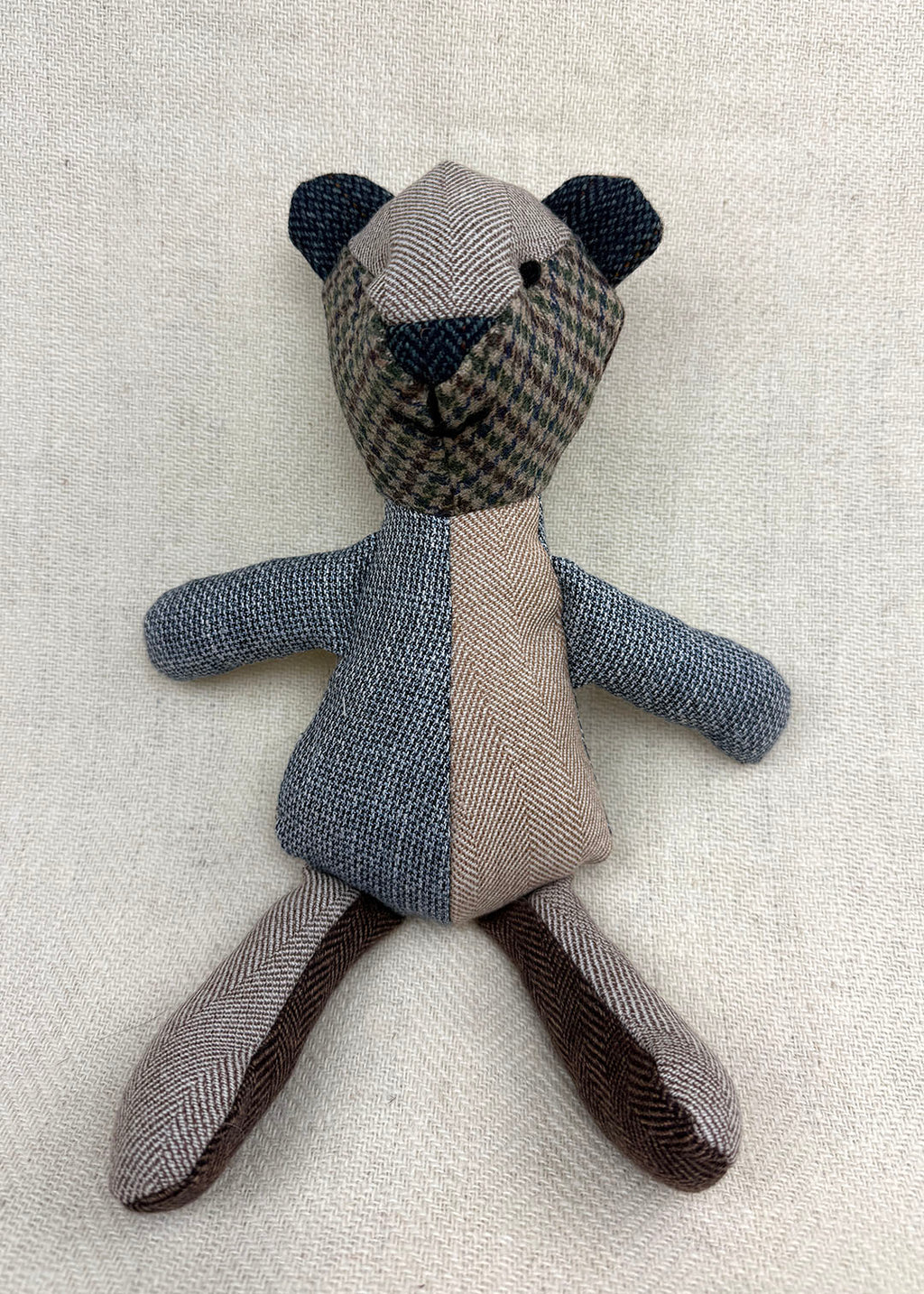 Little Tweed Bear Blue