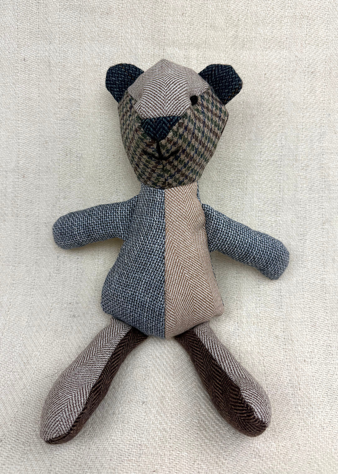 Little Tweed Bear Blue